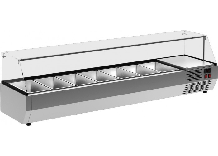 Холодильная витрина CARBOMA A40 SM 1.6‑G 0430 (VT3v‑G)