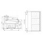 Холодильная витрина CARBOMA G110 SP 1.5‑2 (ВХСл‑1.5)