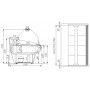 Холодильная витрина CARBOMA G110 SV 2.0‑1 (ВХСр‑2.0)