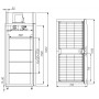 Холодильный шкаф CARBOMA R1400