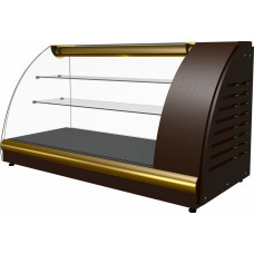 Холодильная витрина ПОЛЮС A57 VM 1.2‑1 (ВХС‑1.2) brown&gold